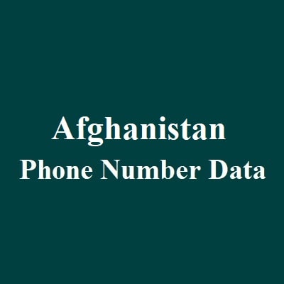 Afghanistan Phone Data