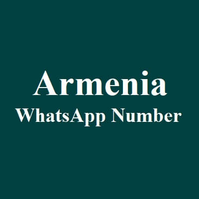 Armenia WhatsApp Data