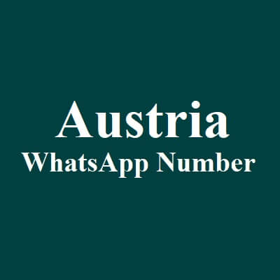 Austria WhatsApp Data