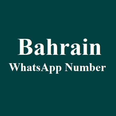 Bahrain WhatsApp Data