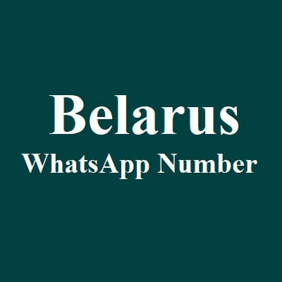 Belarus WhatsApp Data