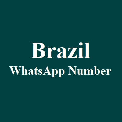Brazil WhatsApp Data