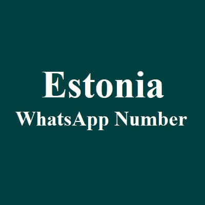 Estonia WhatsApp Data