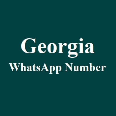 Georgia WhatsApp Data