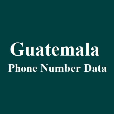 Guatemala Phone Data