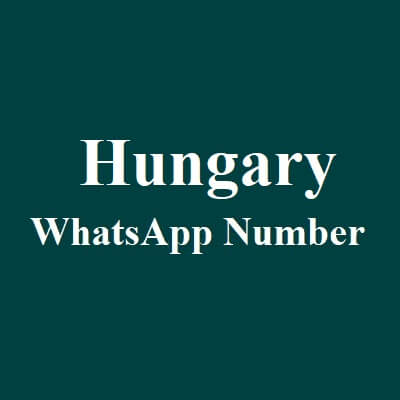 Hungary WhatsApp Data