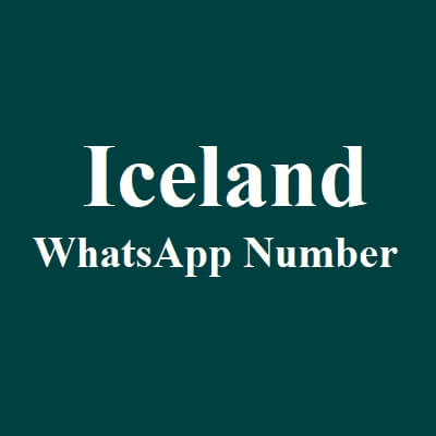 Iceland WhatsApp Data