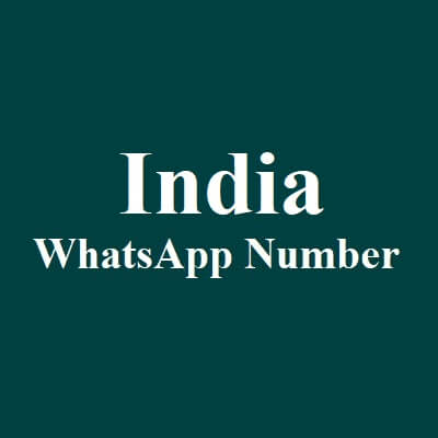 India WhatsApp Data
