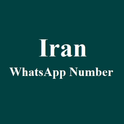 Iran WhatsApp Data