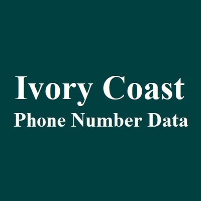 Ivory Coast Phone Data