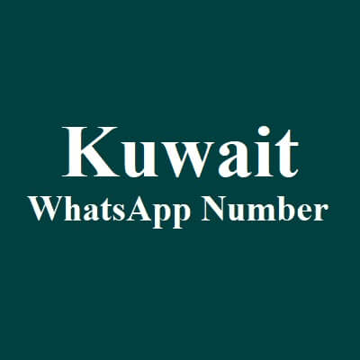Kuwait WhatsApp Data
