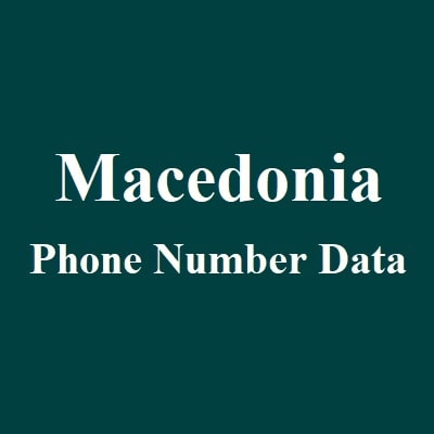 Macedonia Phone Data