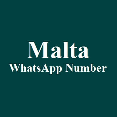 Malta WhatsApp Data