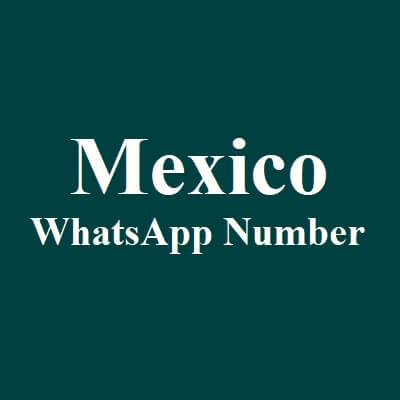 Mexico WhatsApp Data
