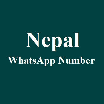 Nepal WhatsApp Data