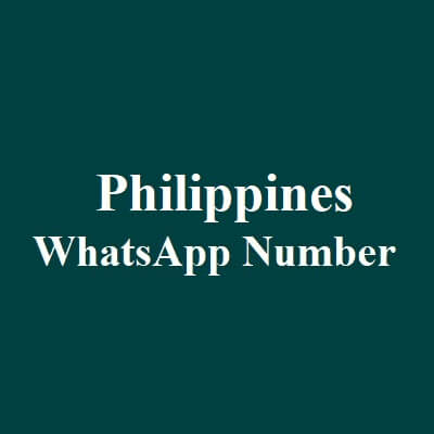 Philippines WhatsApp Data