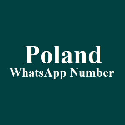 Poland WhatsApp Data