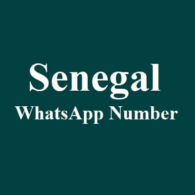 Senegal WhatsApp Data