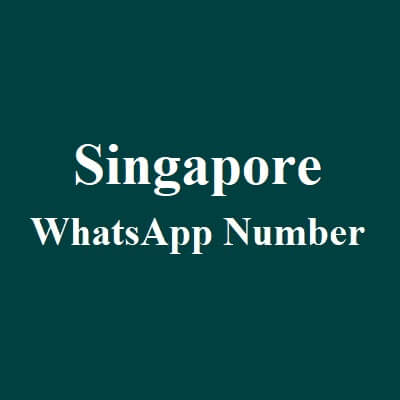 Singapore WhatsApp Data
