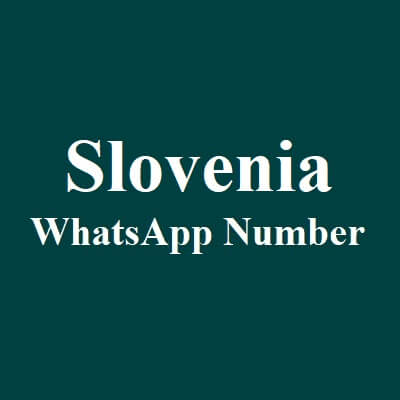 Slovenia WhatsApp Data