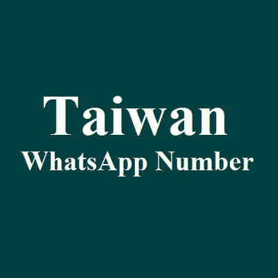 Taiwan WhatsApp Data
