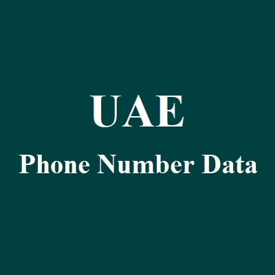 UAE Phone Data