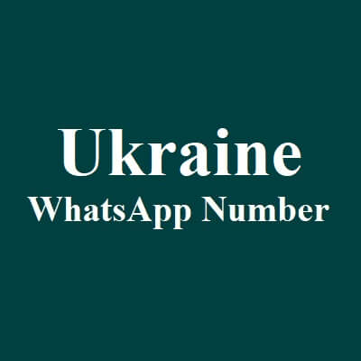 Ukraine WhatsApp Data
