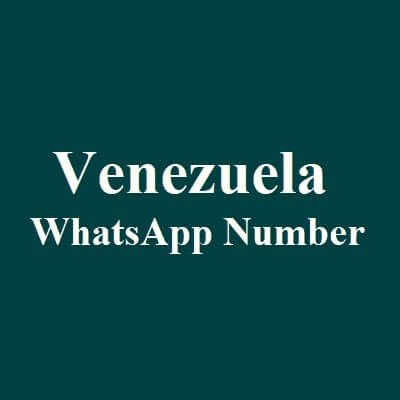 Venezuela WhatsApp Data